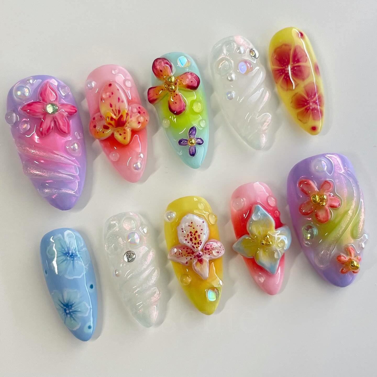 Siscute handmade press on nails