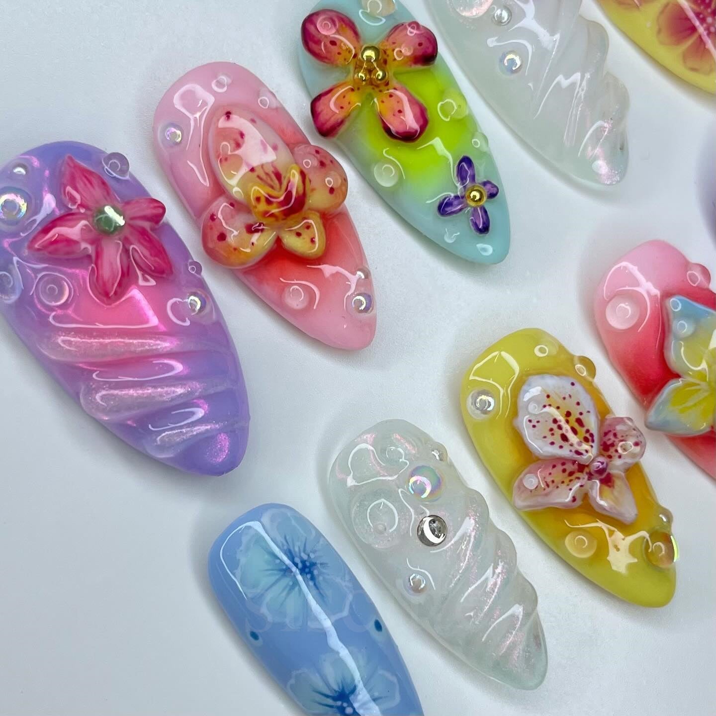 Siscute handmade press on nails