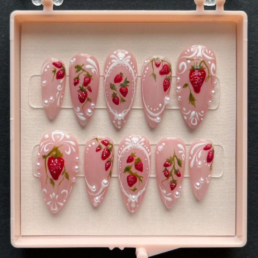 Siscute handmade press on nails