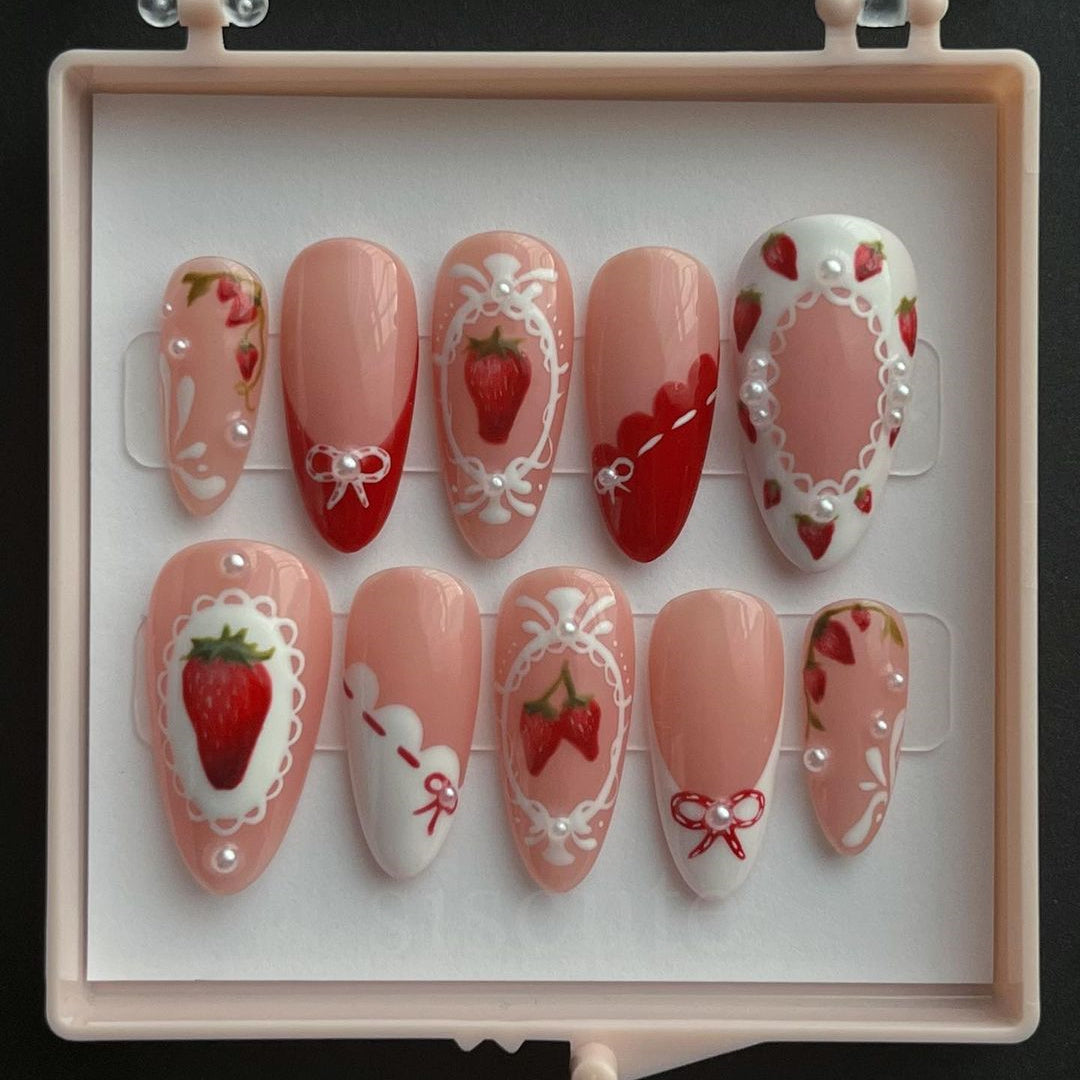 Siscute handmade press on nails