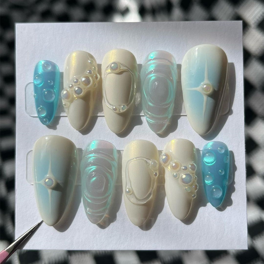 Siscute handmade press on nails