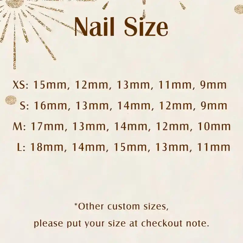 Siscute handmade press on nails