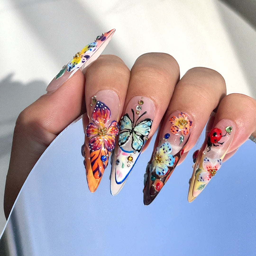 Siscute handmade press on nails