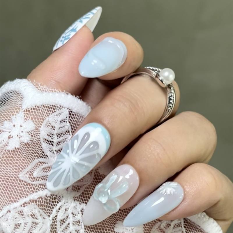 Siscute handmade press on nails