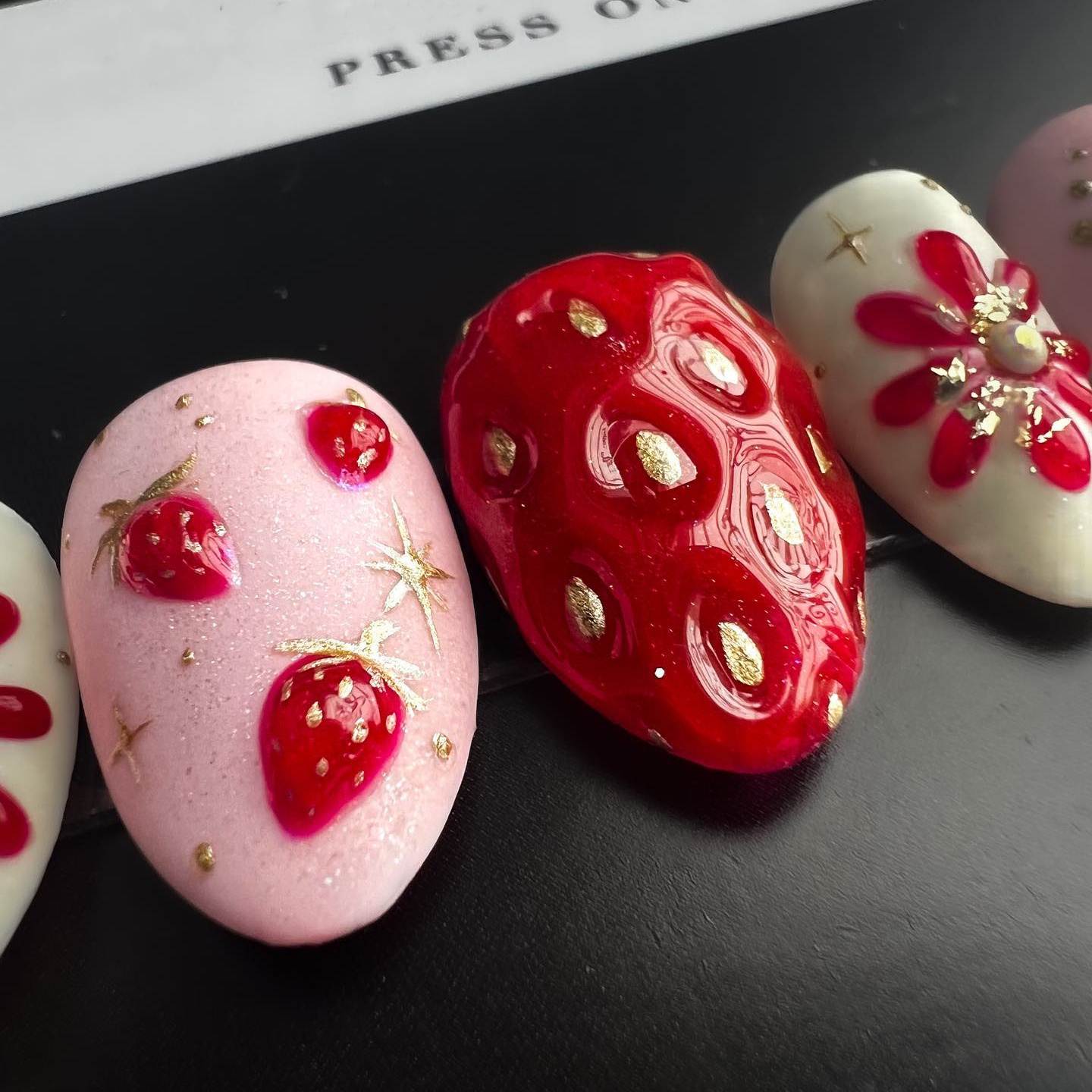 Siscute handmade press on nails