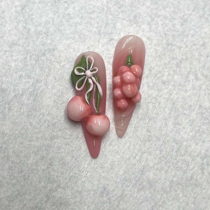 Siscute handmade press on nails