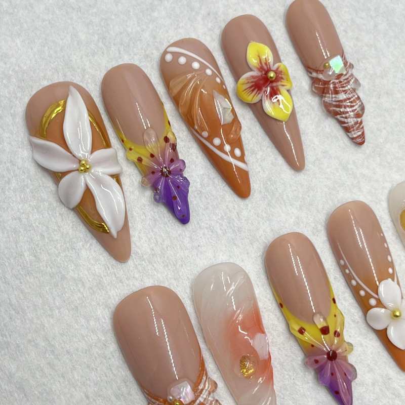 Siscute handmade press on nails