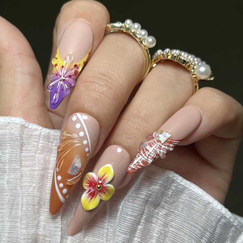 Siscute handmade press on nails