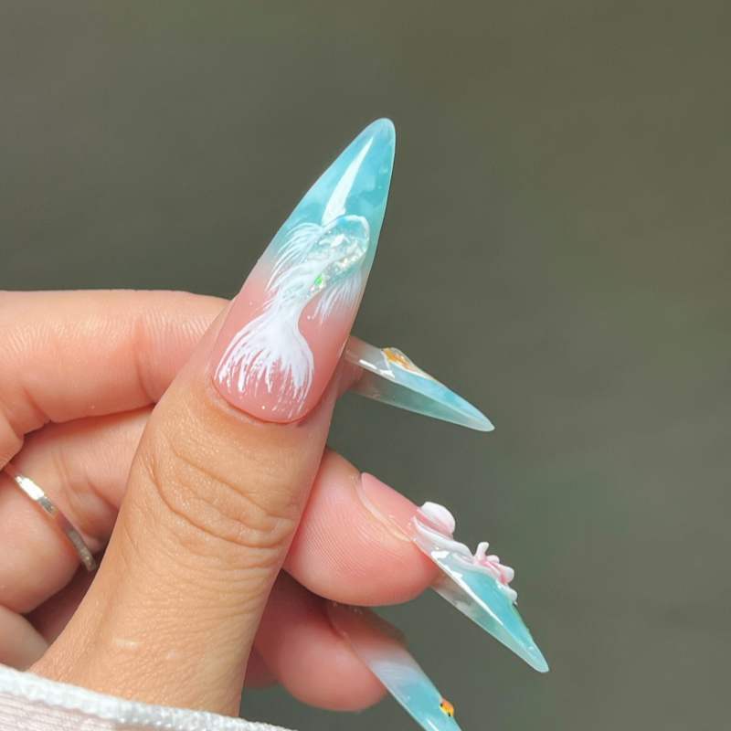 Siscute handmade press on nails