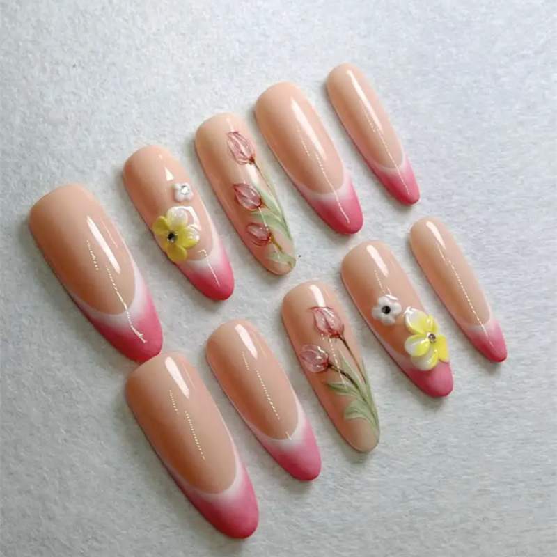 Siscute handmade press on nails