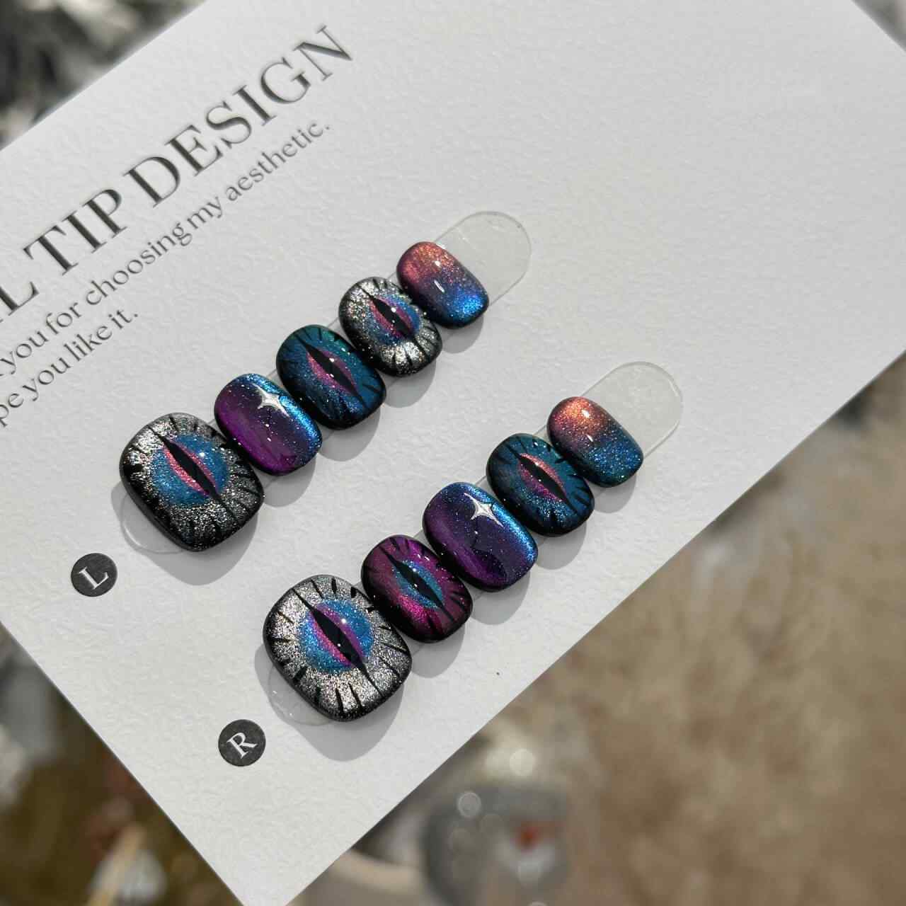 Siscute handmade press on nails