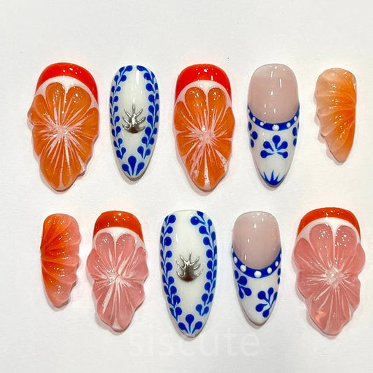 Siscute handmade press on nails